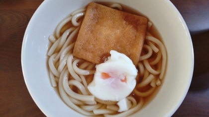 だしの素＋冷凍うどん＝関西風うどん