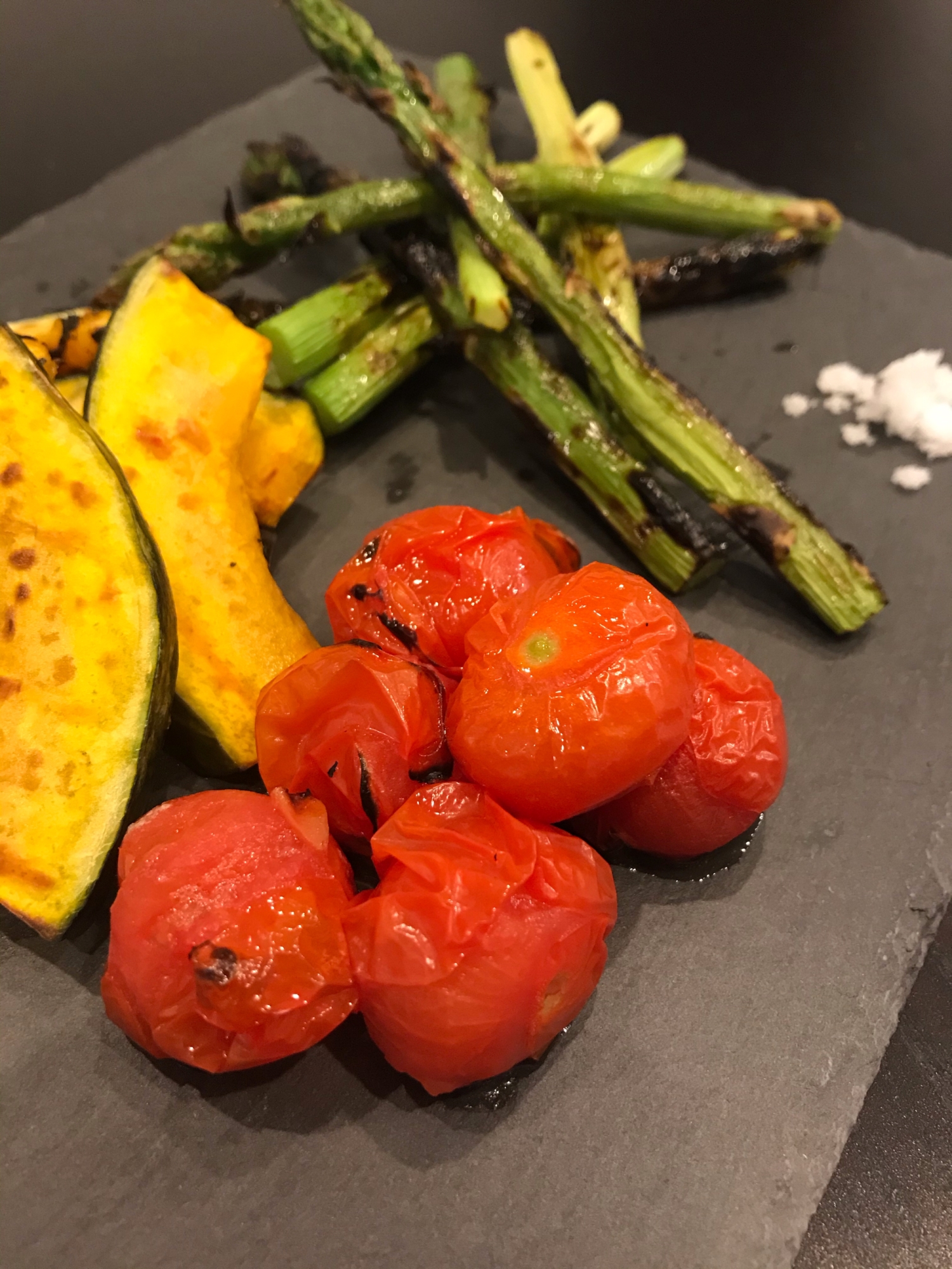 魚焼きグリルで!彩り野菜グリル