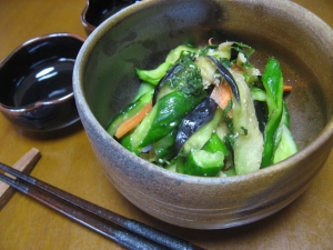 胡瓜漬物~生姜&味噌~