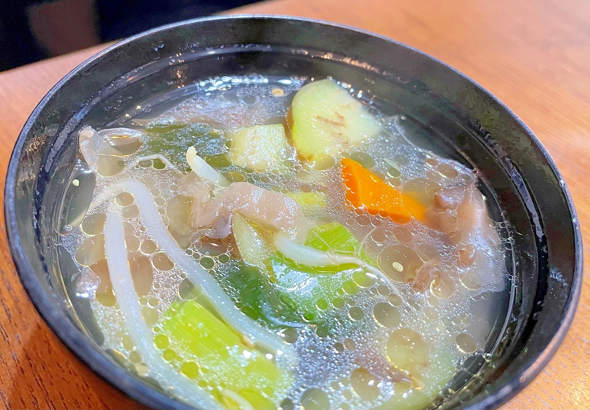 なすの中華スープ