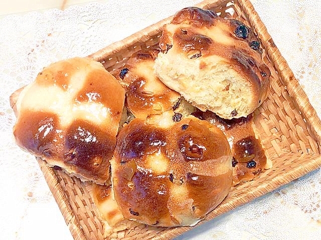 ベイクオフ参照!ポールさんのホットクロスバンズ♪