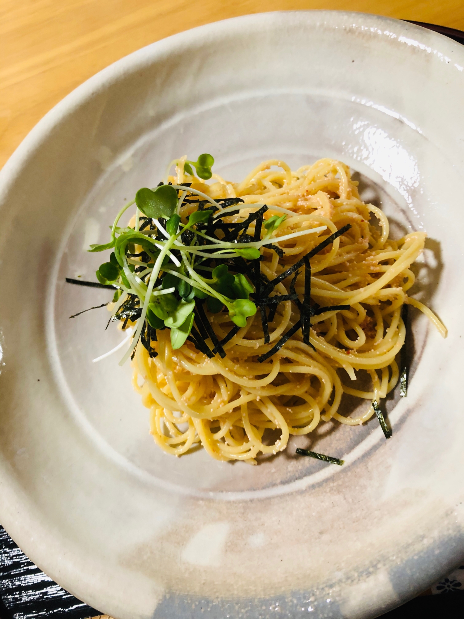 意外と簡単　我が家の明太子パスタ♫