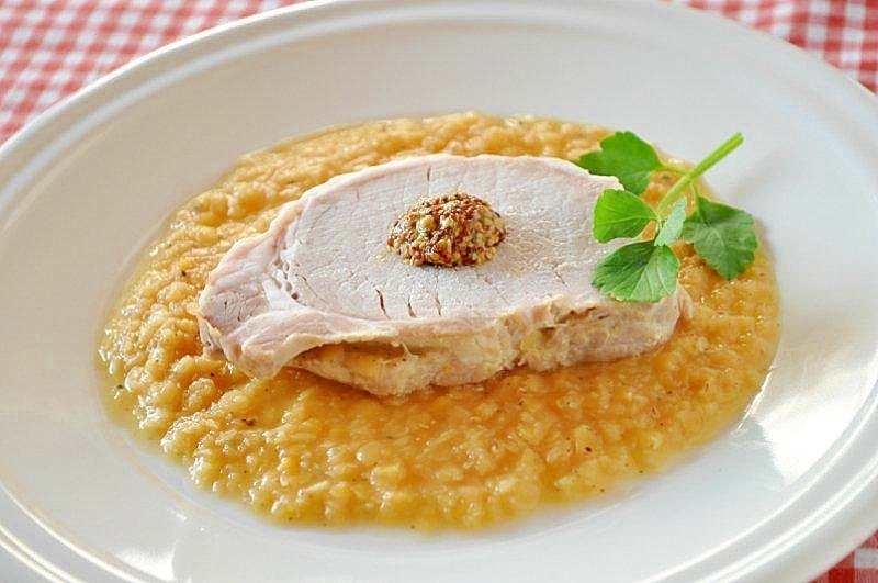 塩豚とレンズ豆の煮込み レシピ 作り方 By 楽天出店店舗 メルカード ポルトガル輸入食材 楽天レシピ