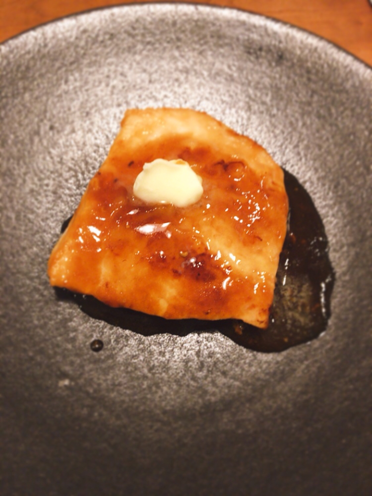 カジキマグロのバター照り焼き!
