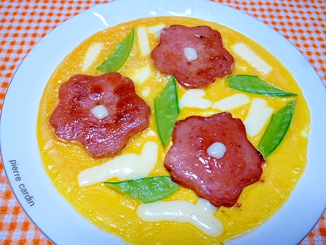 お花オムレツ レシピ 作り方 By あ ちゃん 楽天レシピ