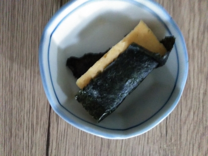 卵焼きの海苔巻き（辛子マヨネーズ）ෆ˚*
