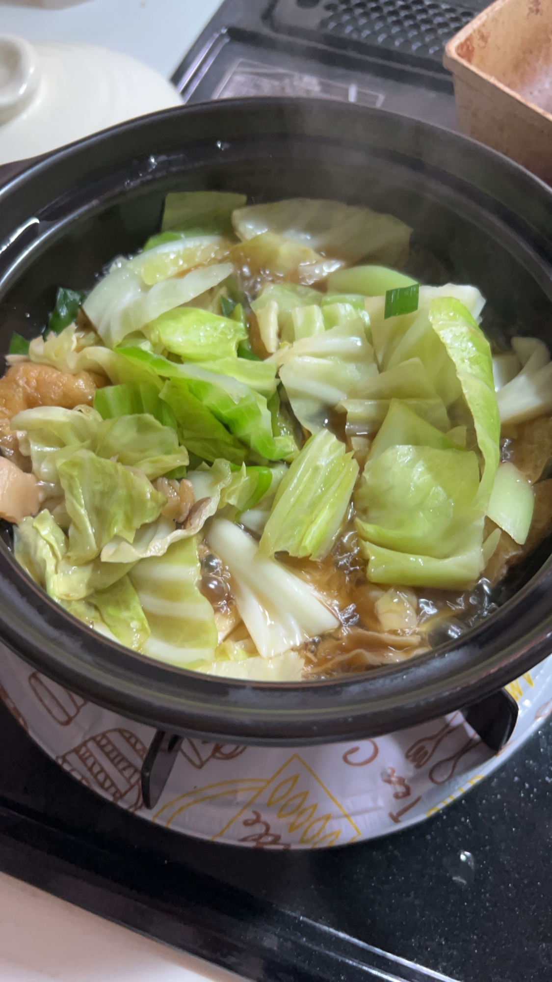 〝土鍋で簡単〟キャベツの煮物