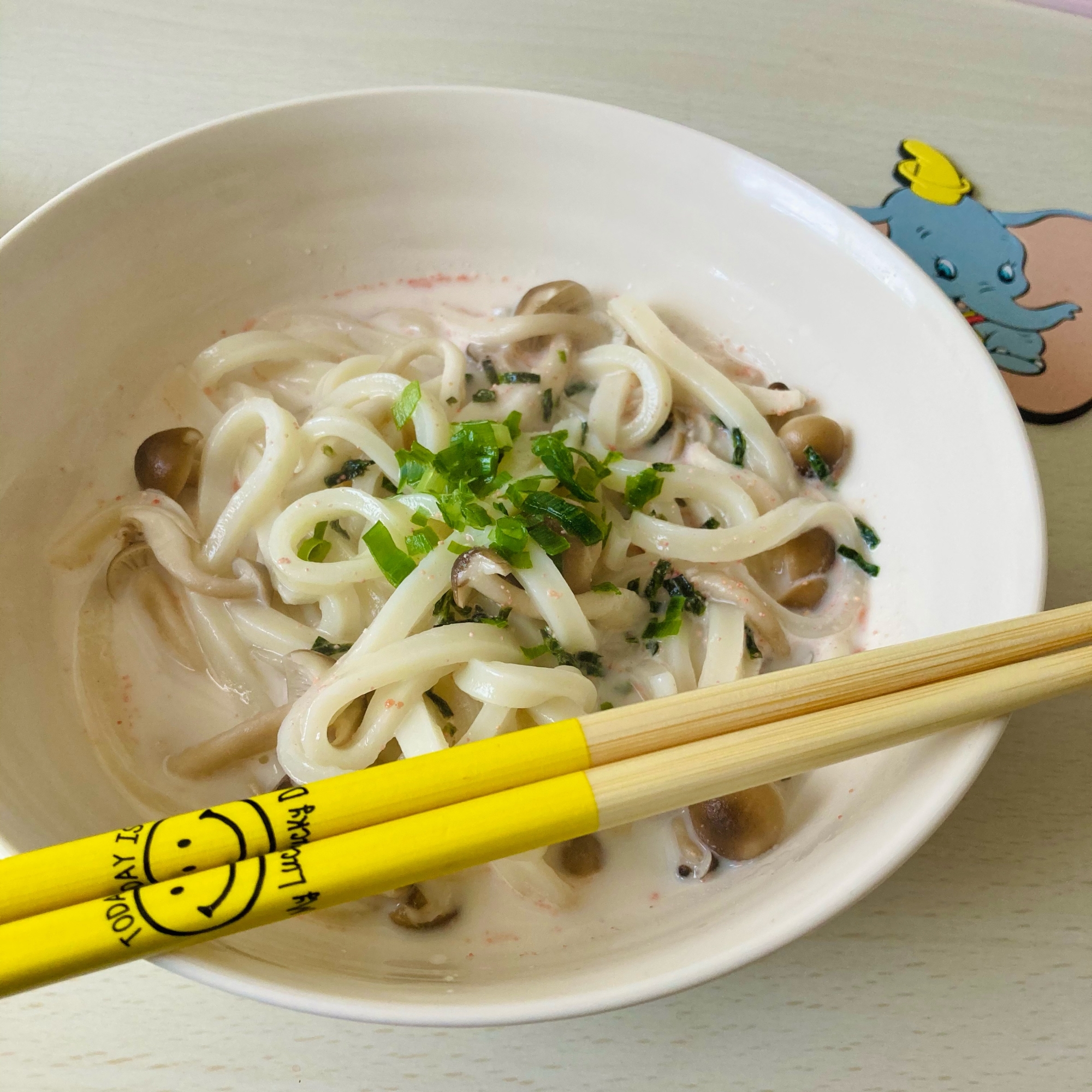 タラコクリームうどん