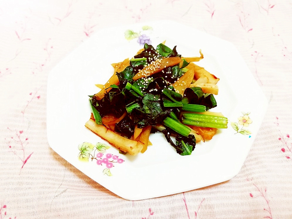 竹輪入り ほうれん草とじゃがいもの野菜炒め レシピ 作り方 By 仄香 楽天レシピ 竹輪入り ほうれん草とじゃがいもの野菜炒め レシピ 作り方 By 仄香 楽天レシピ