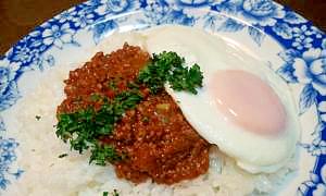 簡単！トマトジュースでキーマカレー