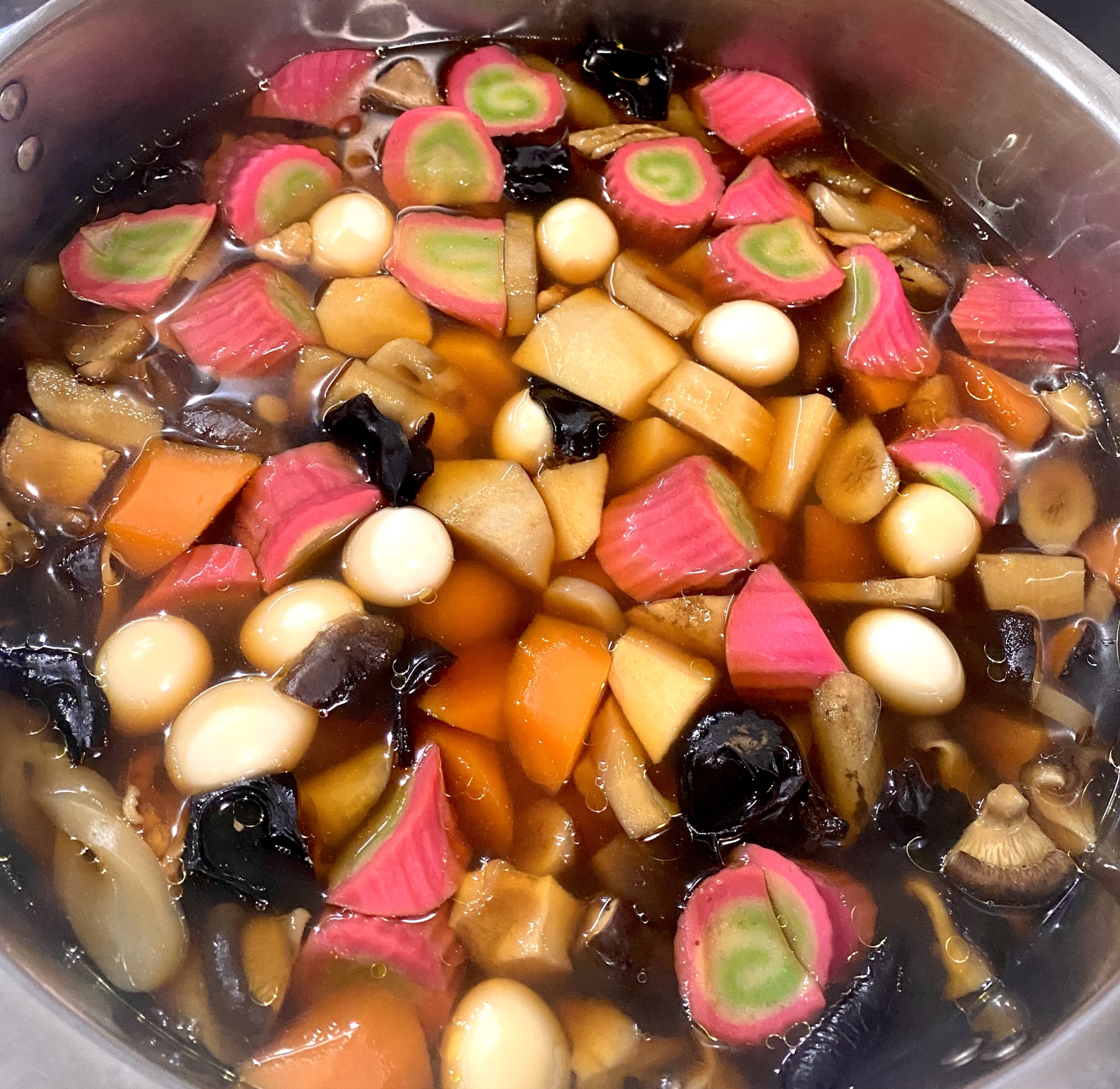 我が家の具沢山大量煮込み旨煮