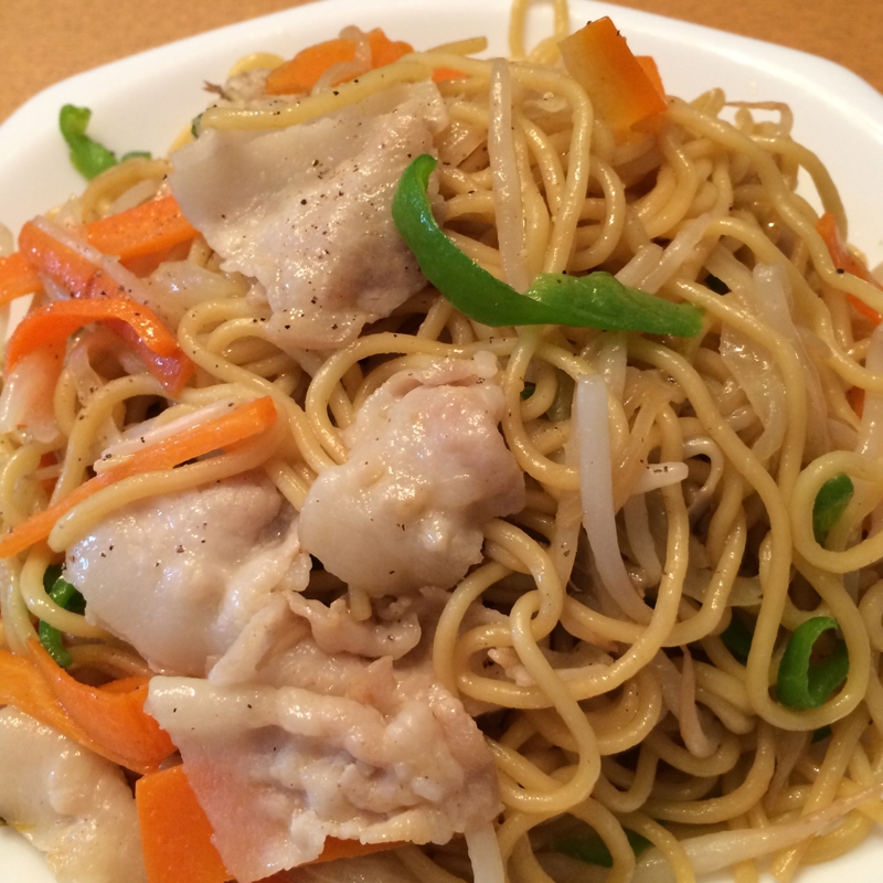 合わせ調味料で簡単☆上海風焼きそば