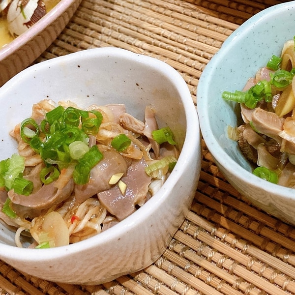 コンビニおつまみ再現 砂肝ポン酢 レシピ 作り方 By Hina3190 楽天レシピ コンビニおつまみ再現 砂肝ポン酢 レシピ 作り方 By Hina3190 楽天レシピ