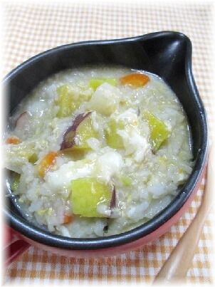 ホクホクのお野菜が甘くてとっても美味しかったです（＾ｃ＾）　体の芯からぽかぽか温まって、消化もいいのでお夜食にもいいですよね。　ご馳走さまでした＾＾*