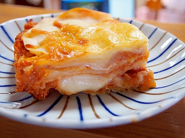 餃子の皮ラザニア レシピ 作り方 By よっちごはん 楽天レシピ