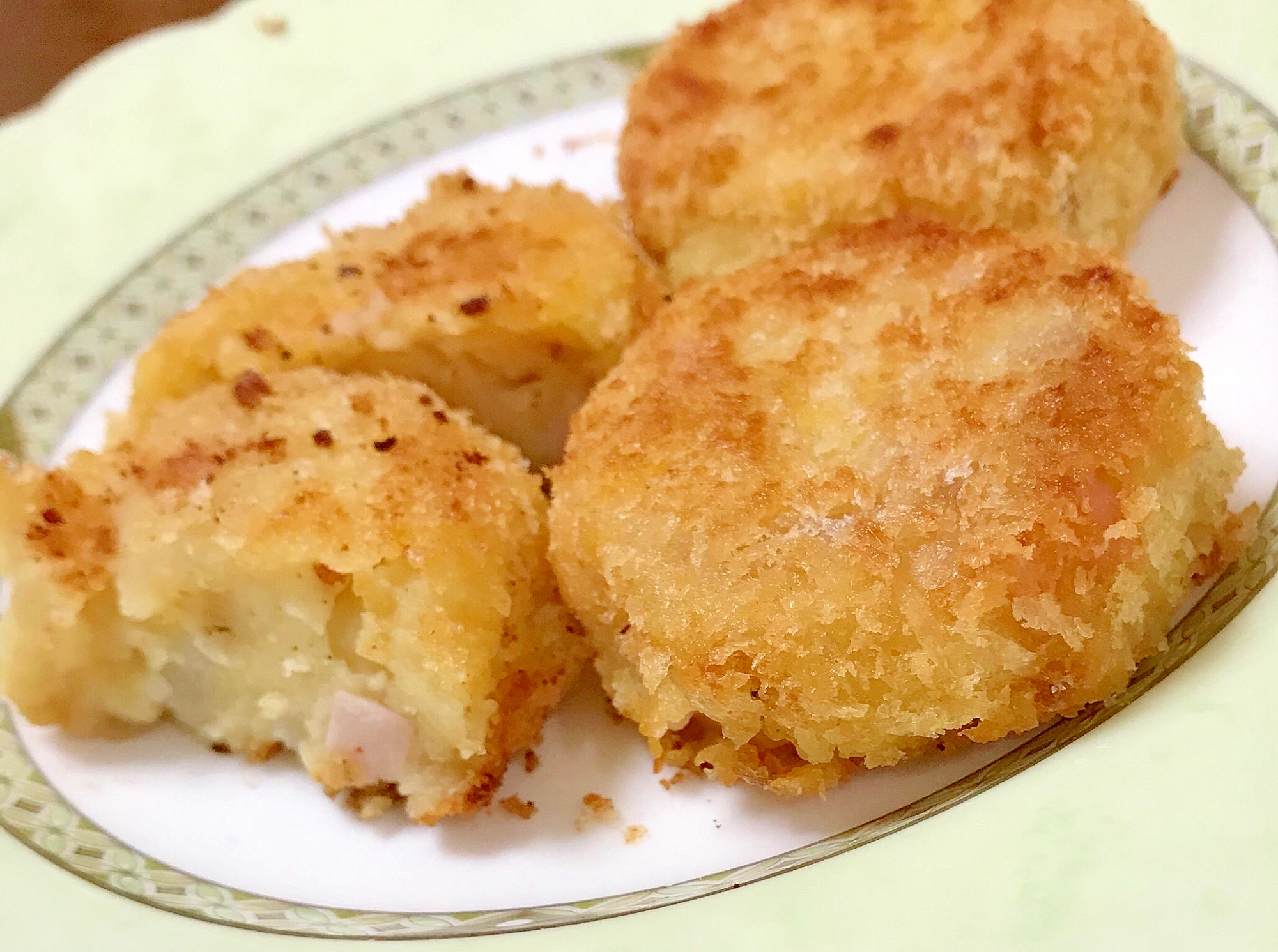 ハム入りじゃがいもコロッケ レシピ 作り方 By 水玉模様 楽天レシピ ハム入りじゃがいもコロッケ レシピ 作り方 By 水玉模様 楽天レシピ