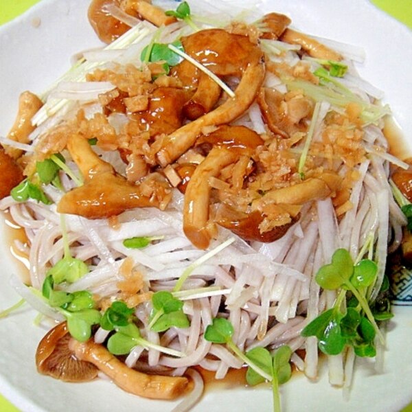 おかず生姜を乗せて なめこ大根そば レシピ 作り方 By Mint74 楽天レシピ おかず生姜を乗せて なめこ大根そば レシピ 作り方 By Mint74 楽天レシピ