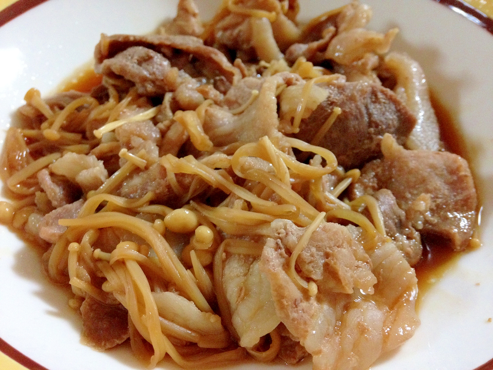 肉野菜炒め
