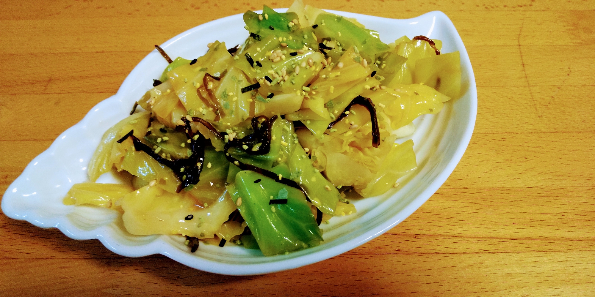 作り置き！さっぱり塩昆布キャベツ