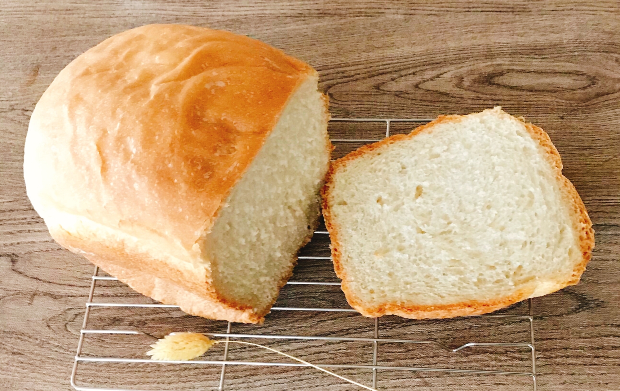 Hbで 国産小麦のふんわり食パン レシピ 作り方 By Tai 楽天レシピ