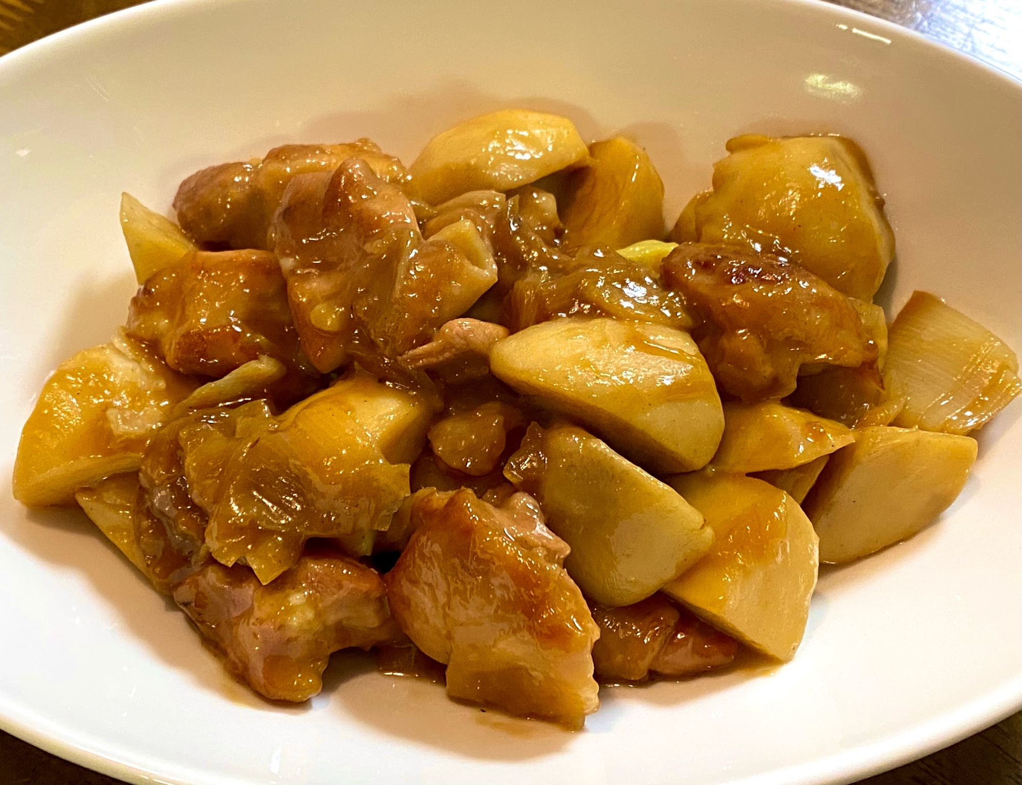 秋の定番！✨冷凍里芋と鶏肉の煮もの【和食・主菜】