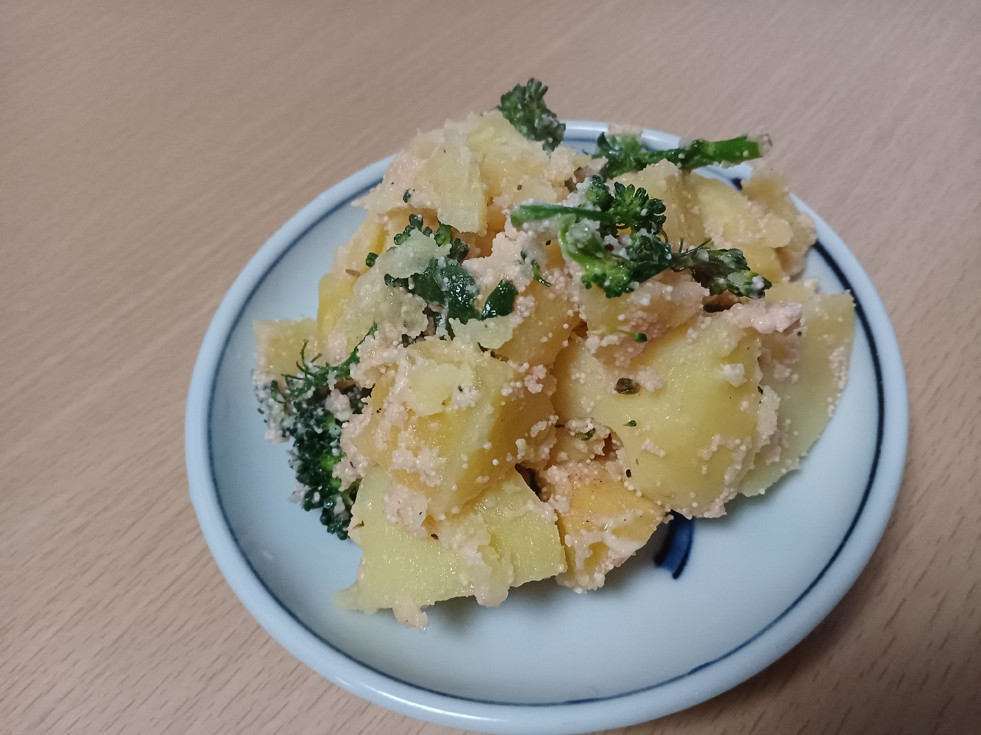 レンジで簡単☆プチプチたらこポテサラ