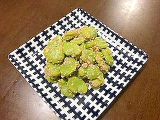 簡単☆そら豆のたらこ和え