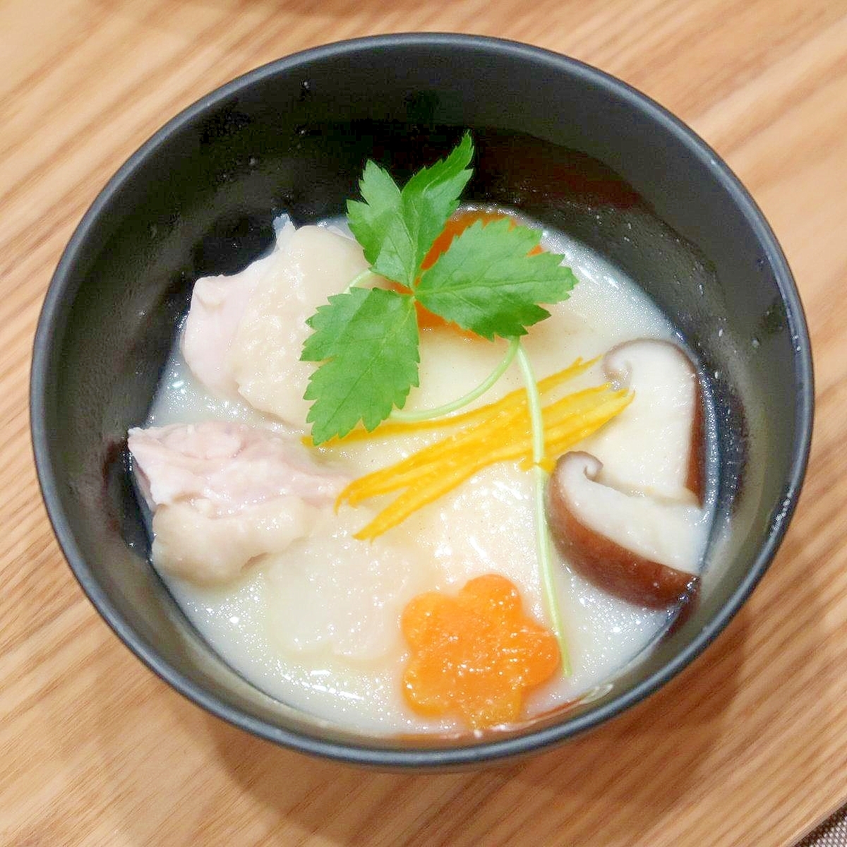 白味噌お雑煮☆お正月向けにちょっと丁寧に