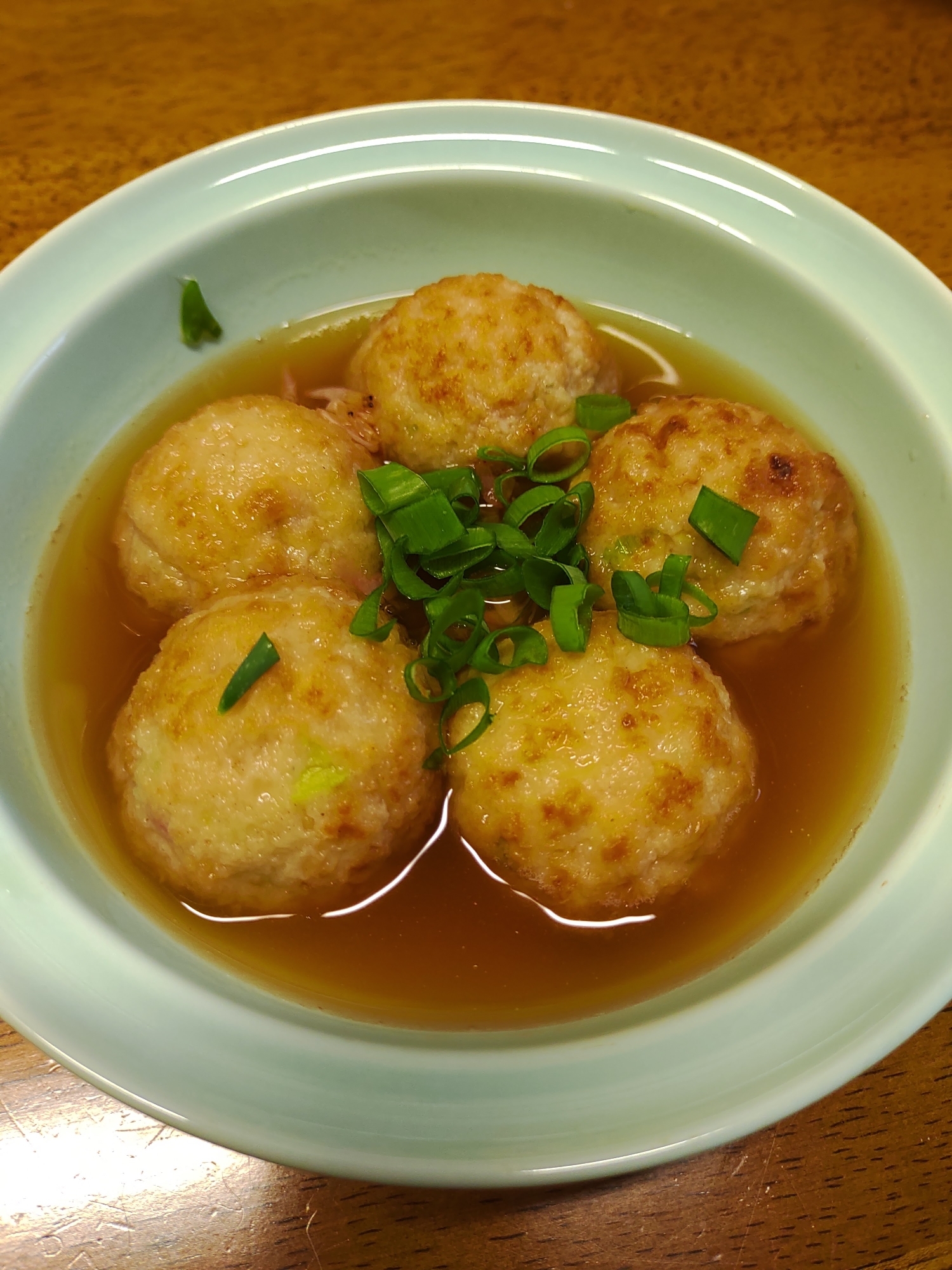 冷凍たこ焼きの明石焼き風