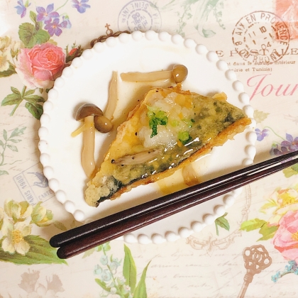 とろりんみぞれあん♡鯖の竜田揚げおろしあんかけ