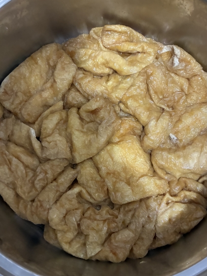 うす揚げの甘辛煮（いなり寿司の皮）