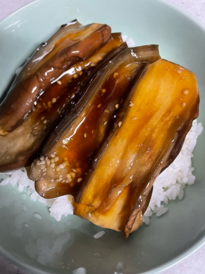 なすの蒲焼き丼