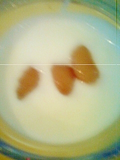 白花豆のヨーグルト