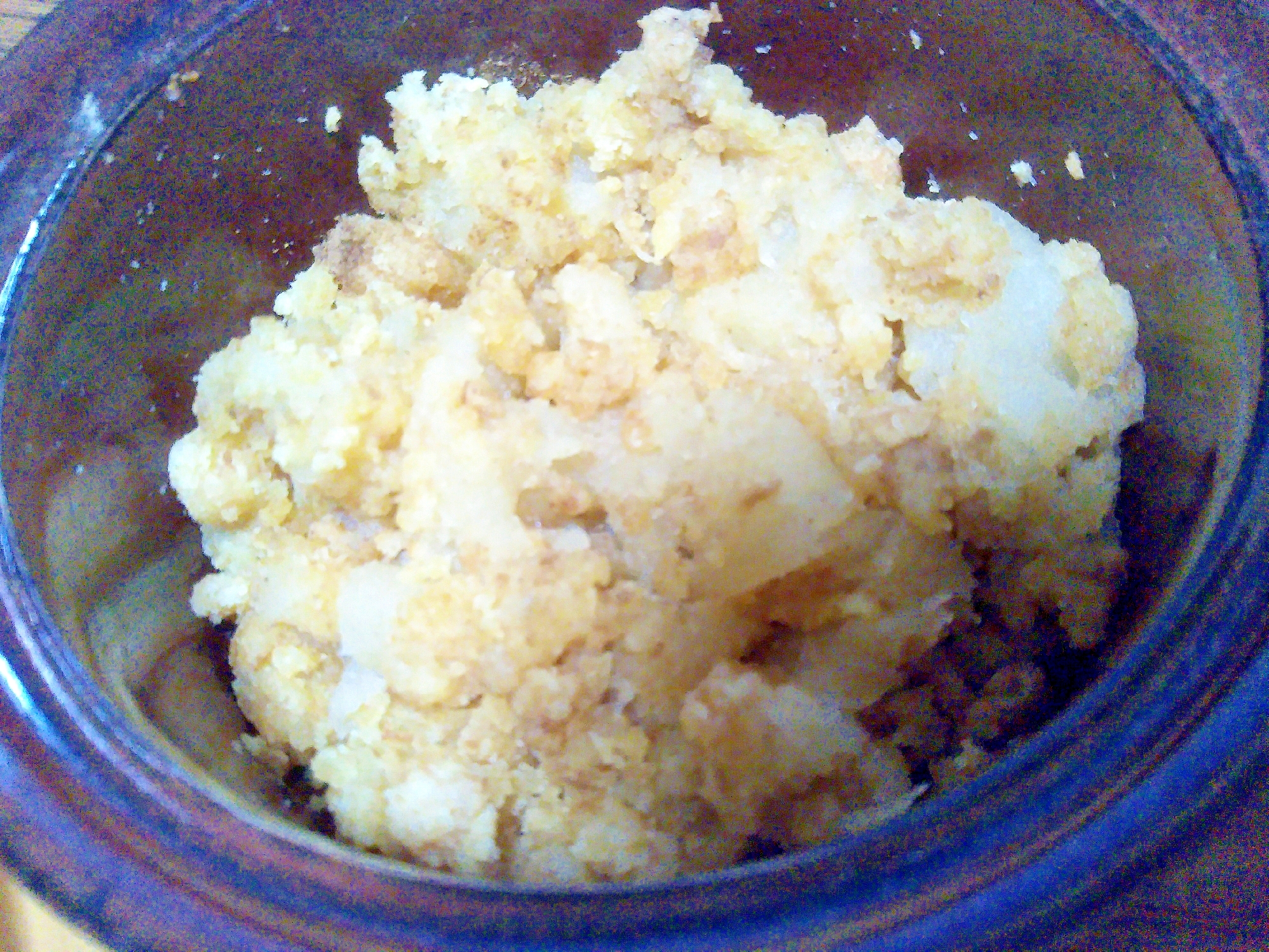 アップルクランブルケーキ