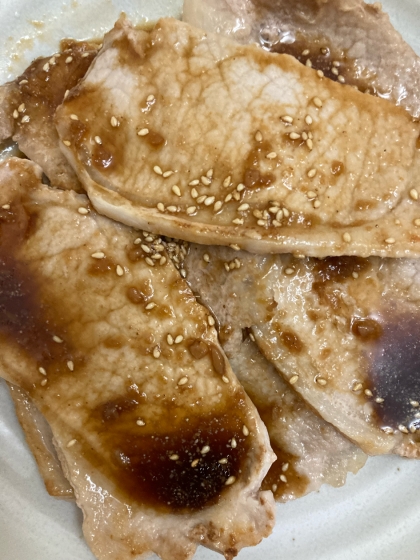 ガッツリ食べよう！豚の生姜焼き
