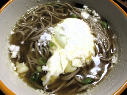 残ったカレーでカレー南蛮