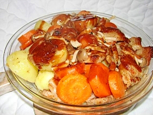 豚肉とじゃがいものソテー