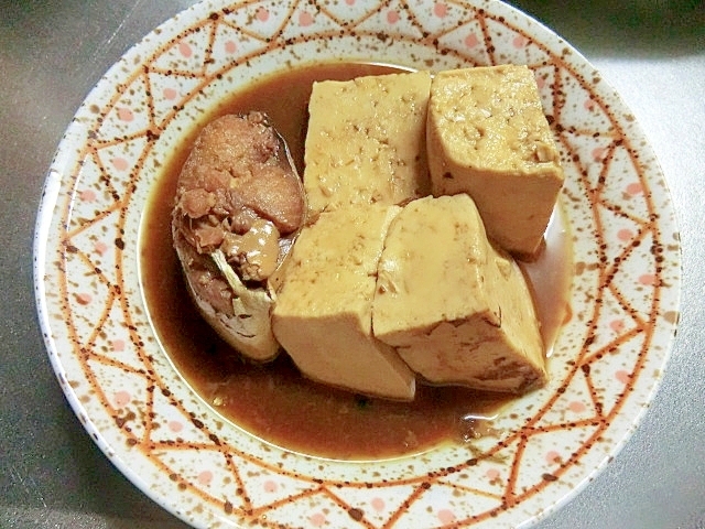 さば味付缶と豆腐の煮物 レシピ 作り方 By らきおっち 楽天レシピ