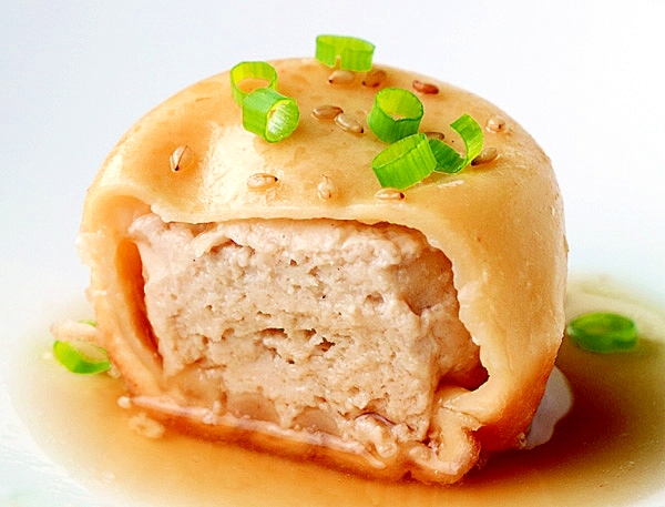 レンジで簡単★溢れるコラーゲン 焼き小龍包 時短
