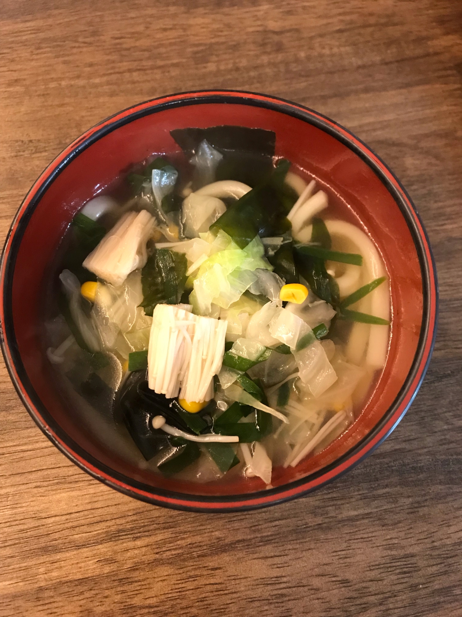 優しい味が染み渡る♡朝うどん