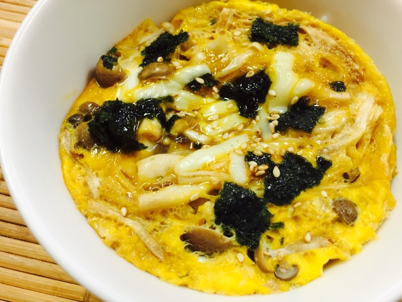 リメイク えのきとしめじのせ海苔チーズ丼 レシピ 作り方 By たかまさ20010911 楽天レシピ