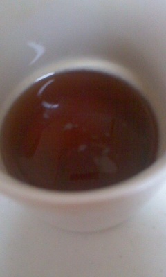 黒砂糖入り生姜紅茶