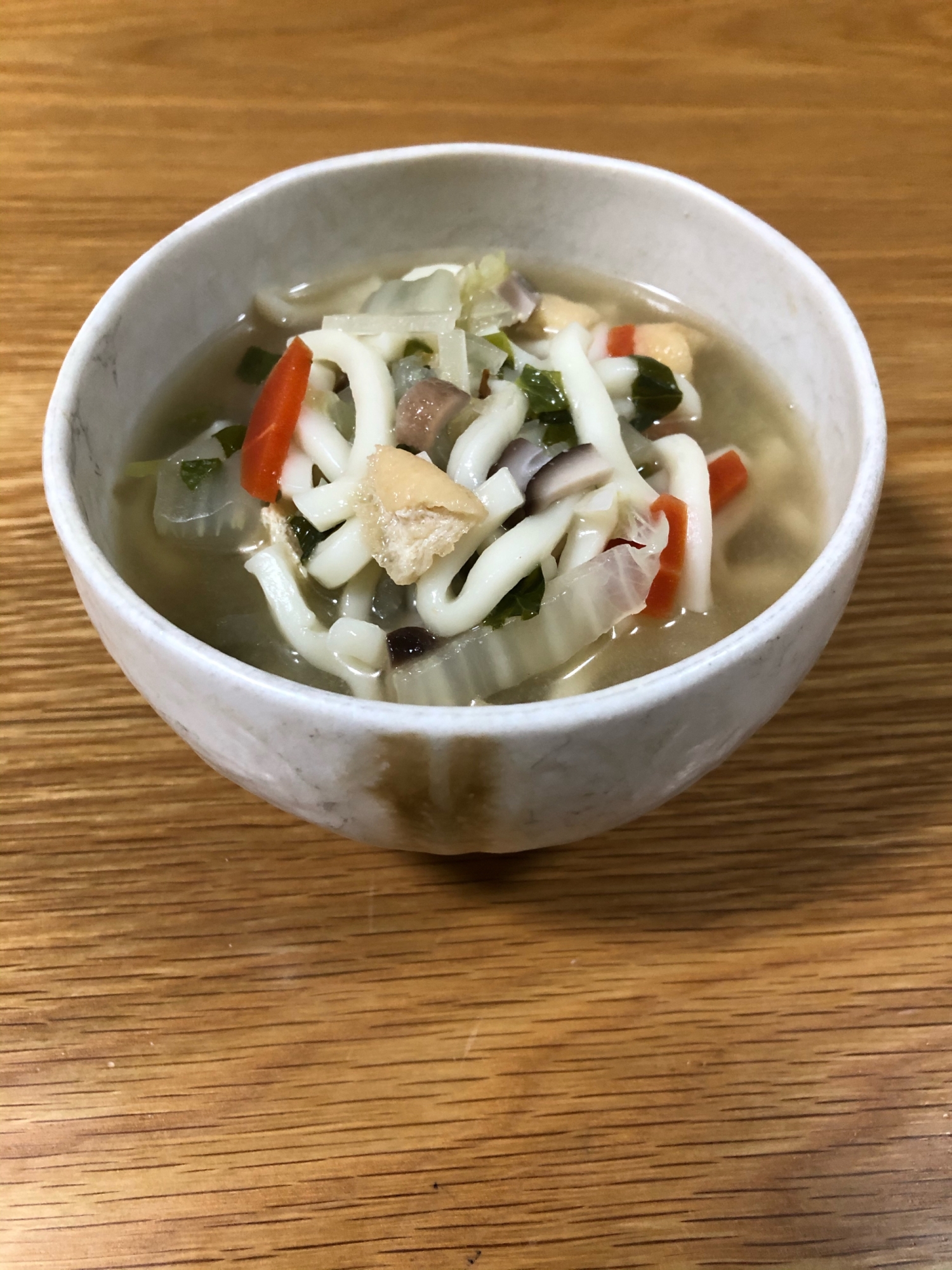 子どももOK！野菜たっぷり味噌うどん〜幼児食〜