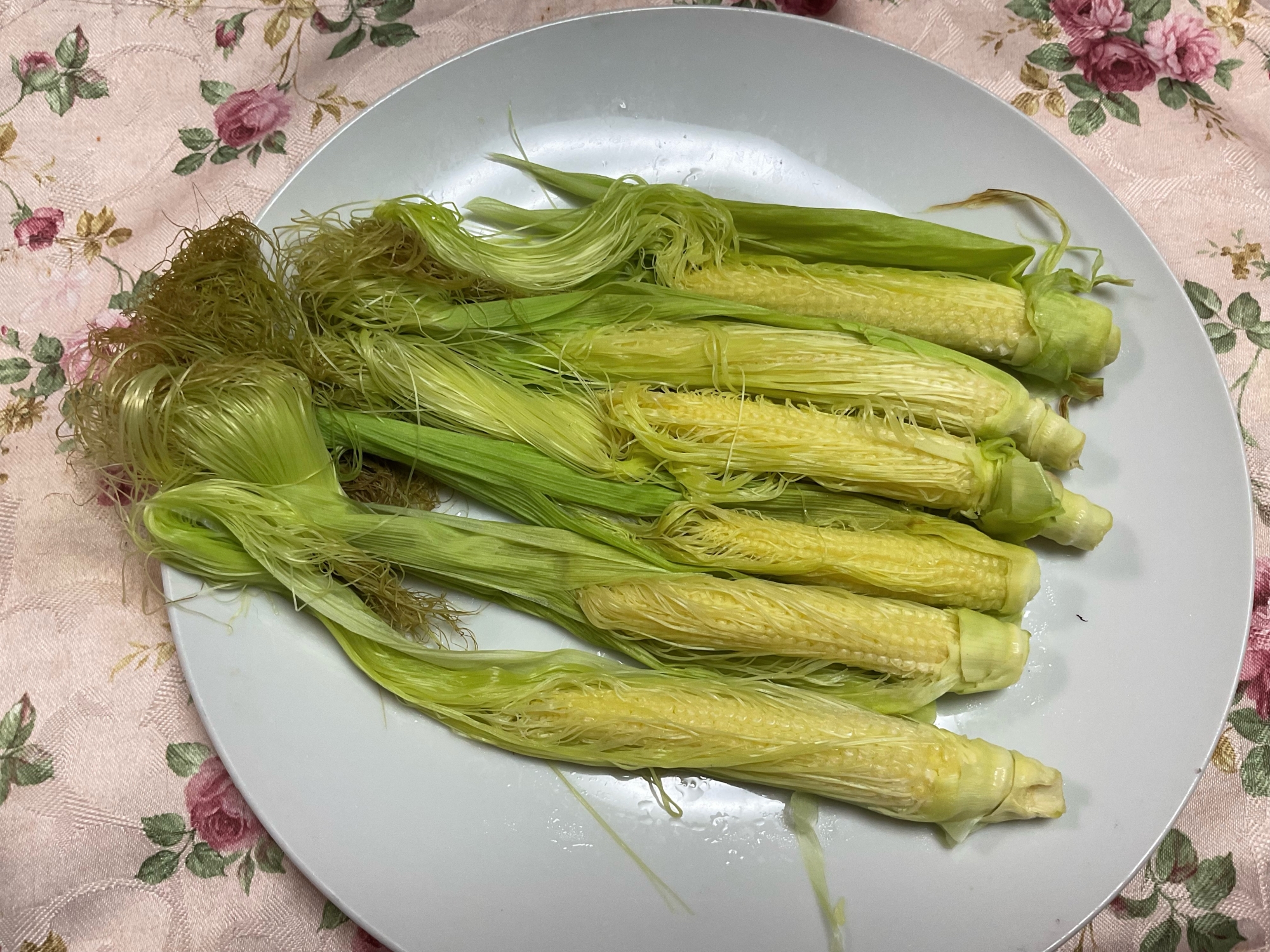 ベビーコーンのグリル焼き
