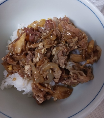 パパッと豚肉丼！