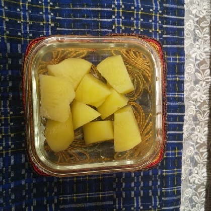 蒸しじゃがいものコロコロおつまみ♪