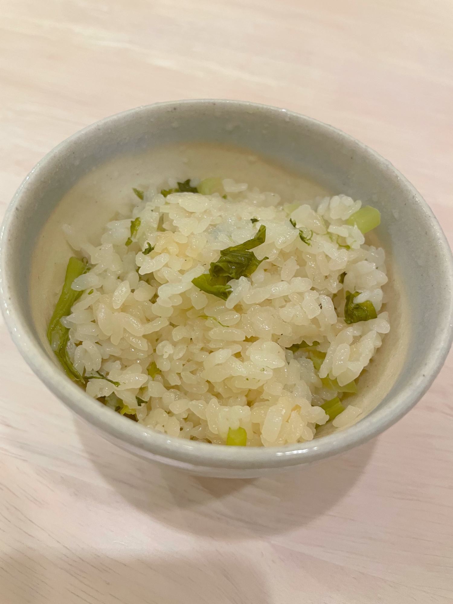 【幼児食】かぶの葉ごはん
