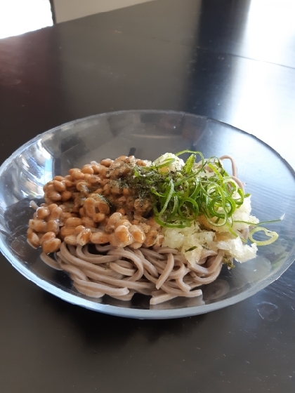 残っていたお蕎麦。
簡単に美味しくたべられました❗