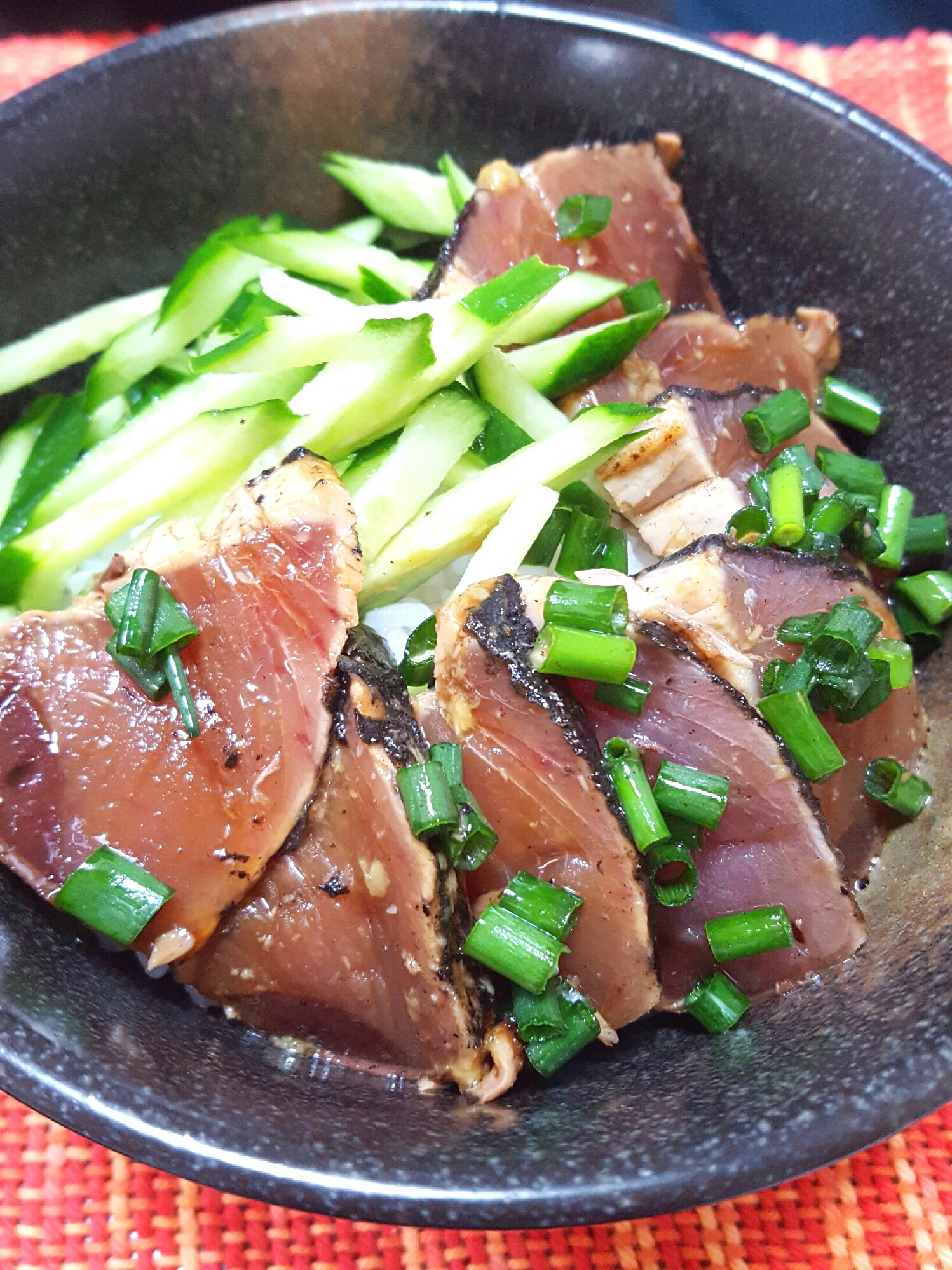 ★鰹のたたき丼★