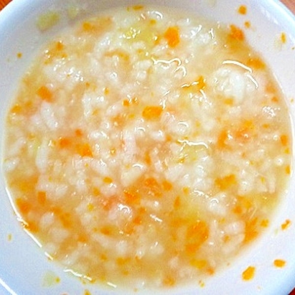 離乳食中期 ざくざく3種の野菜入りお粥 レシピ 作り方 By J Mammy 楽天レシピ 離乳食中期 ざくざく3種の野菜入りお粥 レシピ 作り方 By J Mammy 楽天レシピ